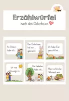 Vorschau - Bildkarten - Erzählwürfel: Osterferien - Deckblatt