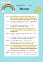 Vorschau - Merkblätter - Lesetheater "Aprilwetter" - Dialoglesen/ Rollenlesen im Frühling - Seite 3