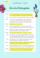 Vorschau - Merkblätter - Lesetheater Frühblüher - Dialoglesen/ Rollenlesen im Frühling - Seite 3