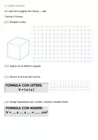 anteprima - Esercizi - terza media geometria Sostegno Cubo Prisma Piramide Geometria modelli problemi - Pagina 2