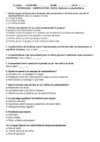 anteprima - Materiale di supporto/inclusione - terzo anno TECNOLOGIA – VERIFICA ED CIVICA - Bullismo e cyberbullismo - Pagina di copertina