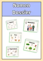 Vorschau - Arbeitsblätter - Nomen - Deckblatt
