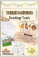 Vorschau - Stundenentwürfe - Thanksgiving - English Reading Trail (Lesespurgeschichte) - Deckblatt
