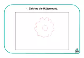 Vorschau - Mal- und Bastelvorlagen - Narzisse malen nach O`Keeffe 🌼 Klasse 3/4 - Seite 3