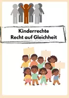 Vorschau - Arbeitsblätter - Kinderrechte Recht auf Gleichheit - Deckblatt