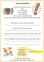 Vorschau - Arbeitsblätter - Kinderrechte Recht auf Gleichheit - Seite 3
