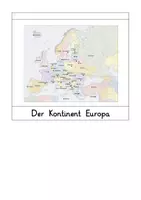 Vorschau - Merkblätter - Europa: Flipbook (Geografie & Steckbriefe) - Sachunterricht - Kl. 3/4 - Seite 2