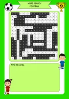 Aperçu - Jeux - Word search - Football - Page 3