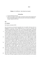 Vorschau - Klassenarbeiten - Klassenarbeit / Klausur zur E.T.A. Hoffmann - Das Fräulein von Scuderi -Ist Cardillac schuldunfähig - Seite 1