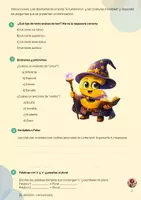 Vista previa - Hojas de trabajo - Letterland y las criatura invisibles - página 2