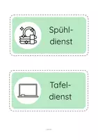 Vorschau - Poster - Klassendienste Schilder - Seite 2