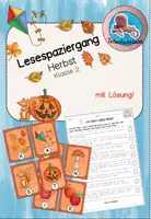 Vorschau - Arbeitsblätter - Bundle_Lesespaziergang & Lesespiel Herbst - Seite 1