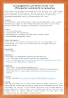 Vorschau - Arbeitsblätter - Lesespurgeschichte: Der Mensch und das Feuer (Sachunterricht Lesen Grundschule Klasse u und 4) - Seite 2