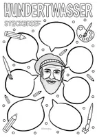 Vorschau - Arbeitsblätter - Magische Sandburg nach Hundertwasser - Kunstprojekt für den Sommer - Seite 2