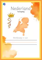 Voorbeeld - Juf Larissa - Werkboekje Nederland - Voorblad