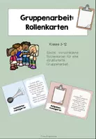 Vorschau - Bildkarten - Rollenkarten Gruppenarbeit - Deckblatt