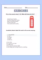 Vorschau - Arbeitsblätter - London: Reading Comprehensions/ Klasse 6 & 7 - Seite 3