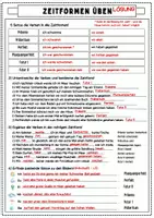 Vorschau - Arbeitsblätter - Zeitformen üben - Seite 3