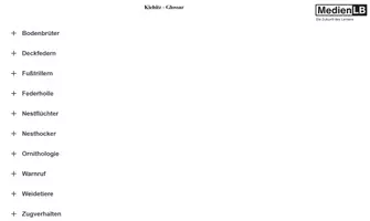 Vorschau - Arbeitsblätter - Der Kiebitz - 12 H5P/HTML/Interaktive Aufgaben/Moodle - Seite 1