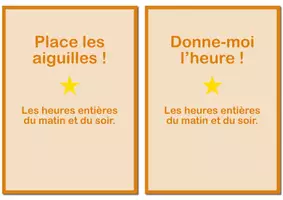 Aperçu - Apprentissages en autonomie - Lire les heures entières de la journée - Page 3