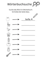 Vorschau - Arbeitsblätter - Wörterbucharbeit - Arbeitsblätter - Seite 2