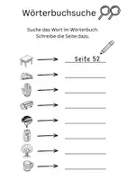 Vorschau - Arbeitsblätter - Wörterbucharbeit - Arbeitsblätter - Seite 3