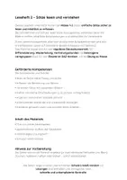 Vorschau - Arbeitsblätter - Lesen üben Klasse 1 – Sätze verstehen und handeln | Heft 2 (Kl. 1–2) ohne Silbengliederung - Seite 1