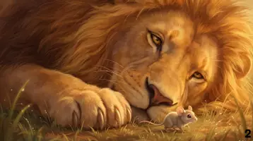 Aperçu - Préparation de séance / Séance complète - Kamishibai | Le lion et la souris - Page 3