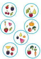 Vorschau - Spiele - Doppelgängerspiel Obst und Gemüse/ fruits and vegetables - Seite 1