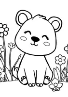 Vista previa - Manualidades / Dibujos para colorear - cuaderno para colorear de primavera (Gratis) - página 2