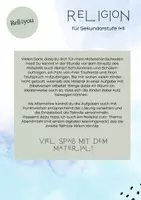 Vorschau - Arbeitsblätter - Die Taufe - Seite 1