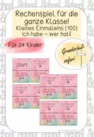 Vorschau - Spiele - Materialpaket Rechenspiele - Deckblatt
