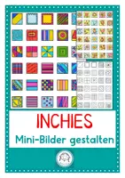 Vorschau - Arbeitsblätter - Minibilder. Inchies zum Gestalten - Deckblatt