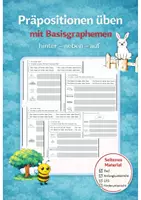 Vorschau - Arbeitsblätter - Präpositionen Basisgrapheme - Deckblatt