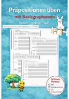 Vorschau - Arbeitsblätter - D: Präpositionen Basisgrapheme - Deckblatt