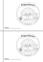 Vorschau - Arbeitsblätter - Präpositionen Basisgrapheme - Seite 1