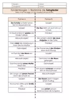 Vorschau - Arbeitsblätter - Tandembögen Satzglieder Klasse 5 - Seite 3