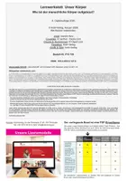 Vorschau - Arbeitsblätter - Lernwerkstatt Unser Körper | Skelett, Organe, Sinne, Blutkreislauf, Verdauung, Gesundheit | Sachunterricht Grundschule Klasse 3-4 Biologie - Seite 1