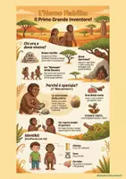 anteprima - Schede informative - Infografiche ominidi - Homo abilis - Pagina 1