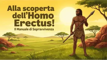 anteprima - Schede informative - Alla scoperta dell'Homo Erectus - Pagina 1