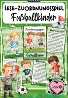 Vorschau - Spiele - Fußball WM 2026 Lese-Zuordnungsspiel | Grundschule 3.-4. Klasse - Deckblatt