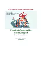 Vorschau - Unterrichtsreihen - Proteinstoffwechsel-Parcours - Kontext Hammermann bei 32km - Seite 1