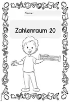 Vorschau - Arbeitsblätter - Zahlenraum 20 Arbeitsheft | Mathe Klasse 1 Grundschule - Seite 1