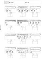 Vorschau - Arbeitsblätter - Zahlenraum 20 Arbeitsheft | Mathe Klasse 1 Grundschule - Seite 3