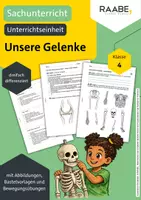 Vorschau - Arbeitsblätter - Materialsammlung: Skelett und Gelenke - Deckblatt
