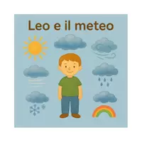 anteprima - Esercizi - IL METEO, che tempo fa? libro + attività - Pagina di copertina