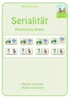 Vorschau - Fördermaterial/Inklusion - Klettmappen zur Serialität "Pony" - Deckblatt