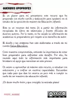 Vista previa - Para docentes: organización, planificación y formación - Tema 24 Oposición Educación Infantil - página 1