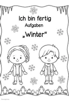 Vorschau - Arbeitsblätter - Winter | Zusatzaufgaben | Klasse 2 | Ich bin fertig Aufgaben - Seite 3