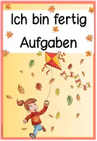 Vorschau - Arbeitsblätter - Herbst | Klasse 2 | Ich bin fertig Aufgaben | Freiarbeit - Seite 1